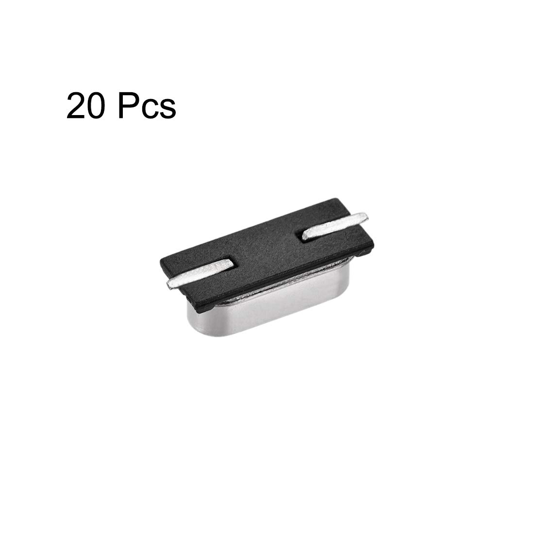 sourcing map 49SMD oscillateur quartz 8MHz 20 pièces CMS