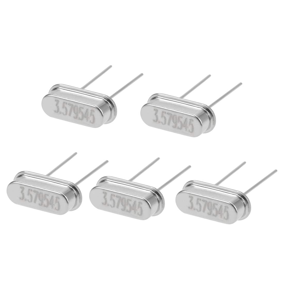 sourcing map HC-49S 3,579545 MHz quartz oscillateur DIP 2 broches