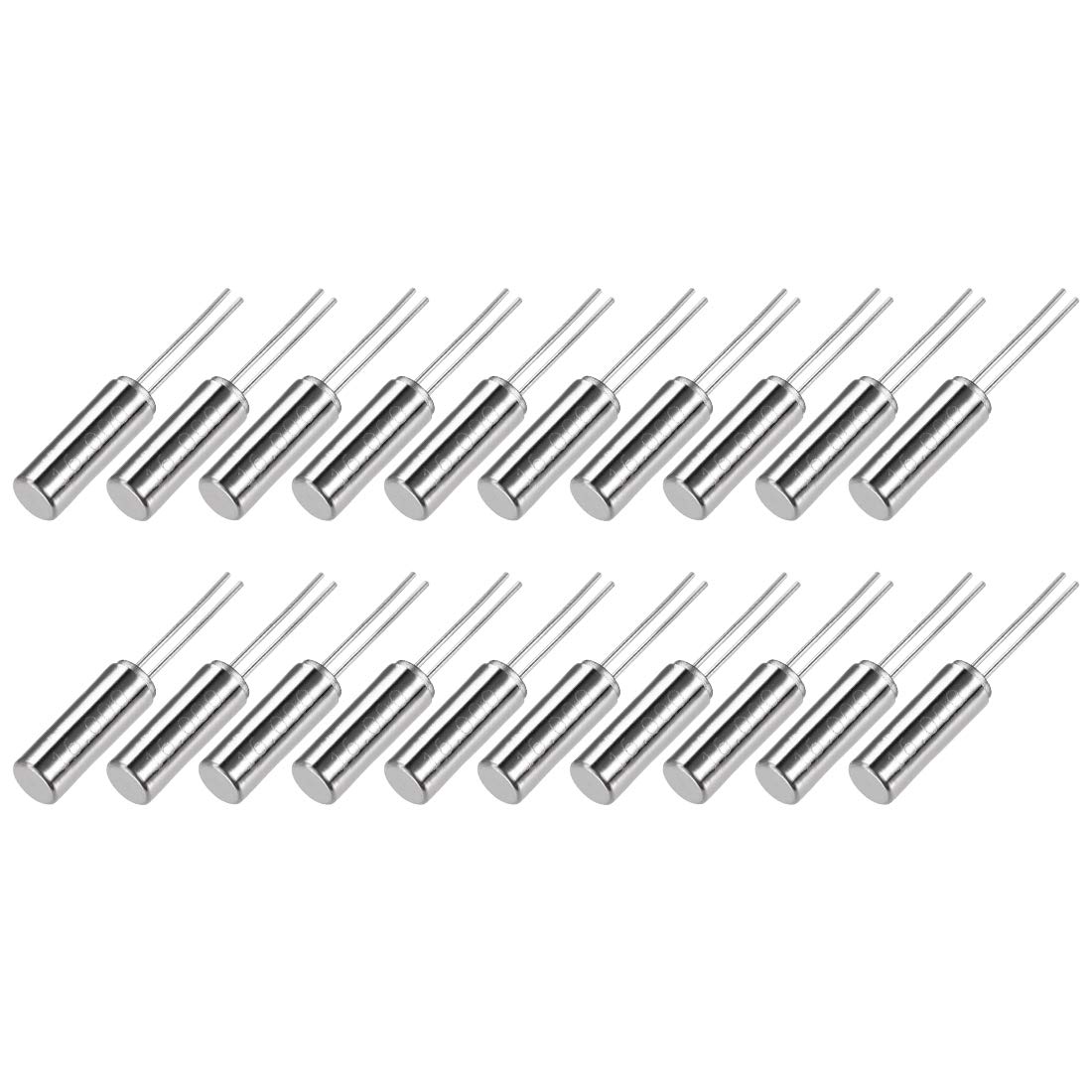 SourcingMAP Industrial quartz 16 MHz 3x8mm kit 20 pièces