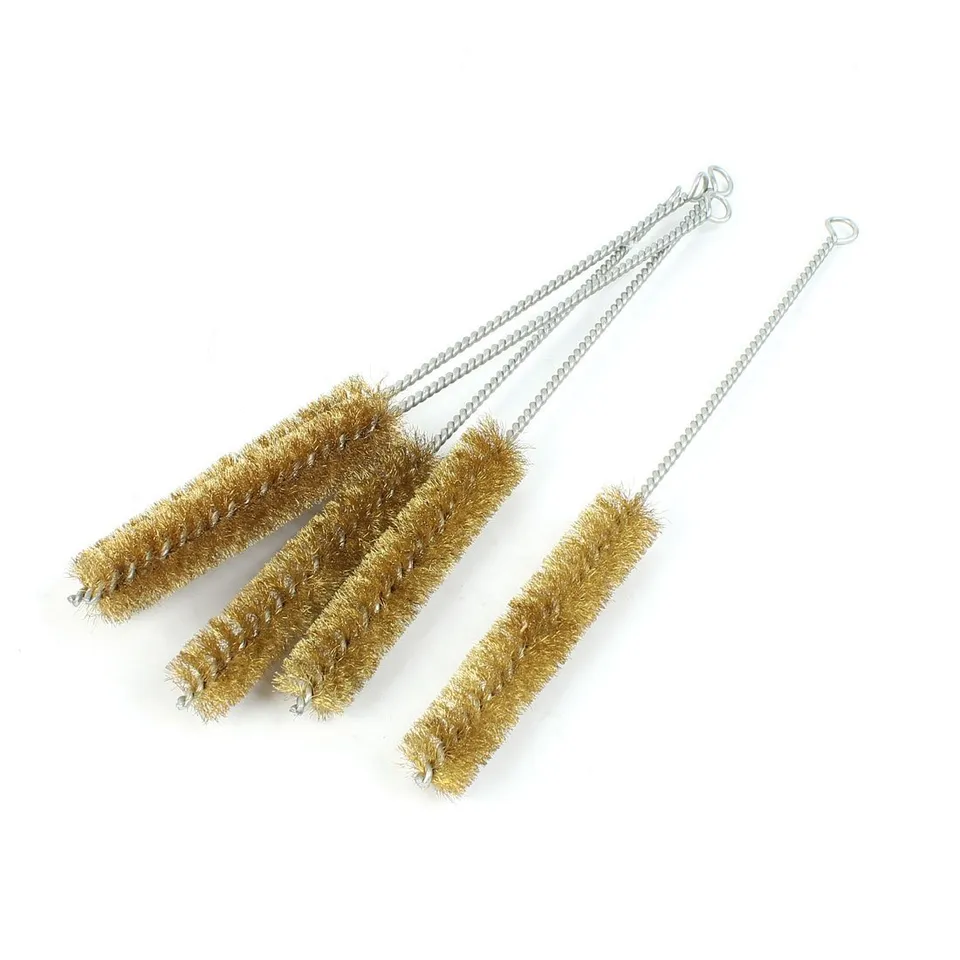 sourcingmap Brosse Tube Laiton 25 mm 30 cm Lot 5