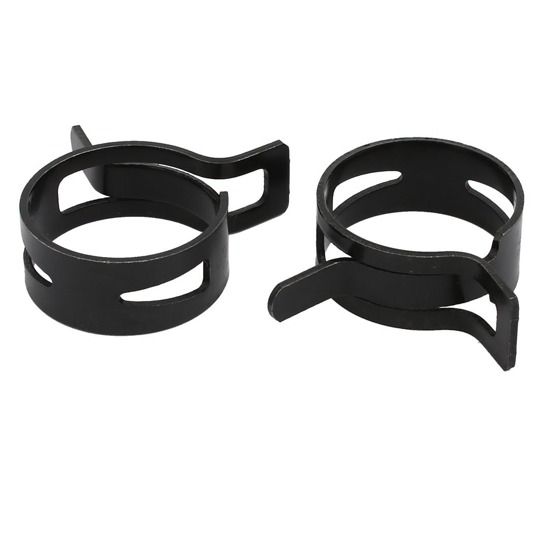Sourcing Map Collier Serrage Ressort 26mm Lot de 20 Noir