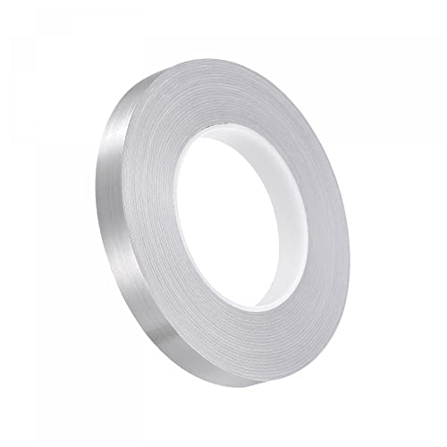 sourcing map Home & Garden ruban adhésif carrelage argenté 15mm x 50m