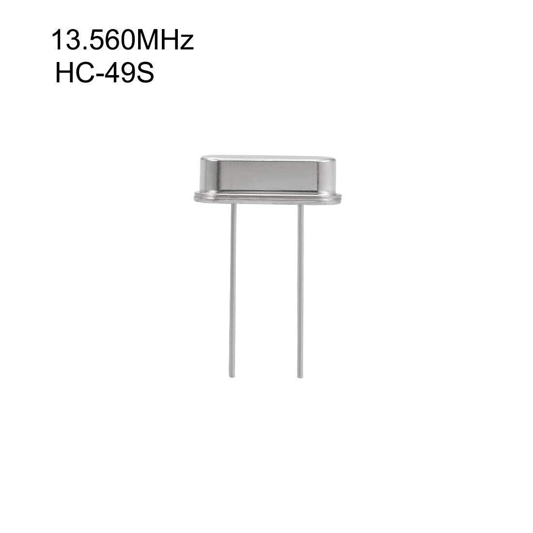 sourcing map HC-49S 13,56 MHz quartz oscillateur DIP 2 broches 20pF