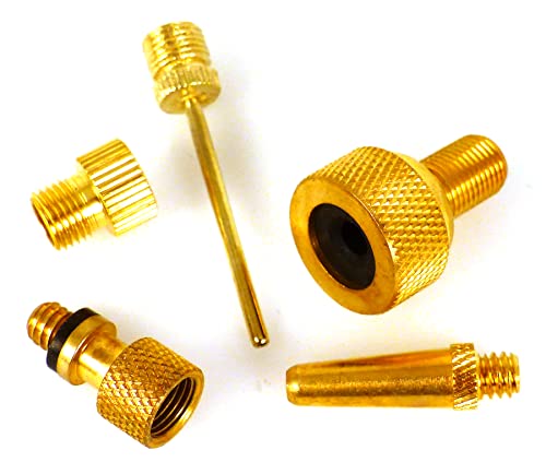 PRECISION STEEL Kit de gonflage 5 pièces vélo auto