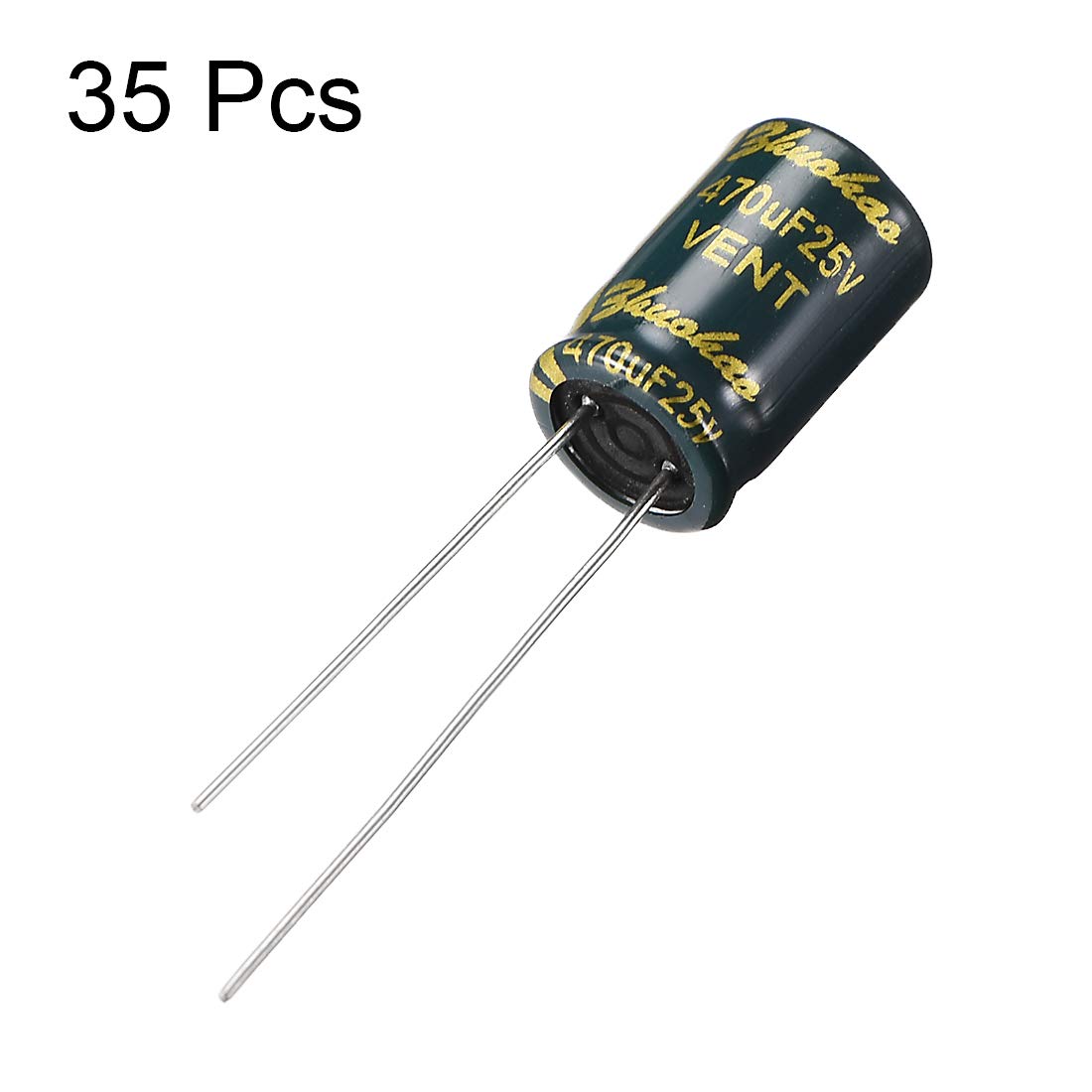 Sourcingmap 470uF 25V condensateur électrolytique 8x12mm lot 35