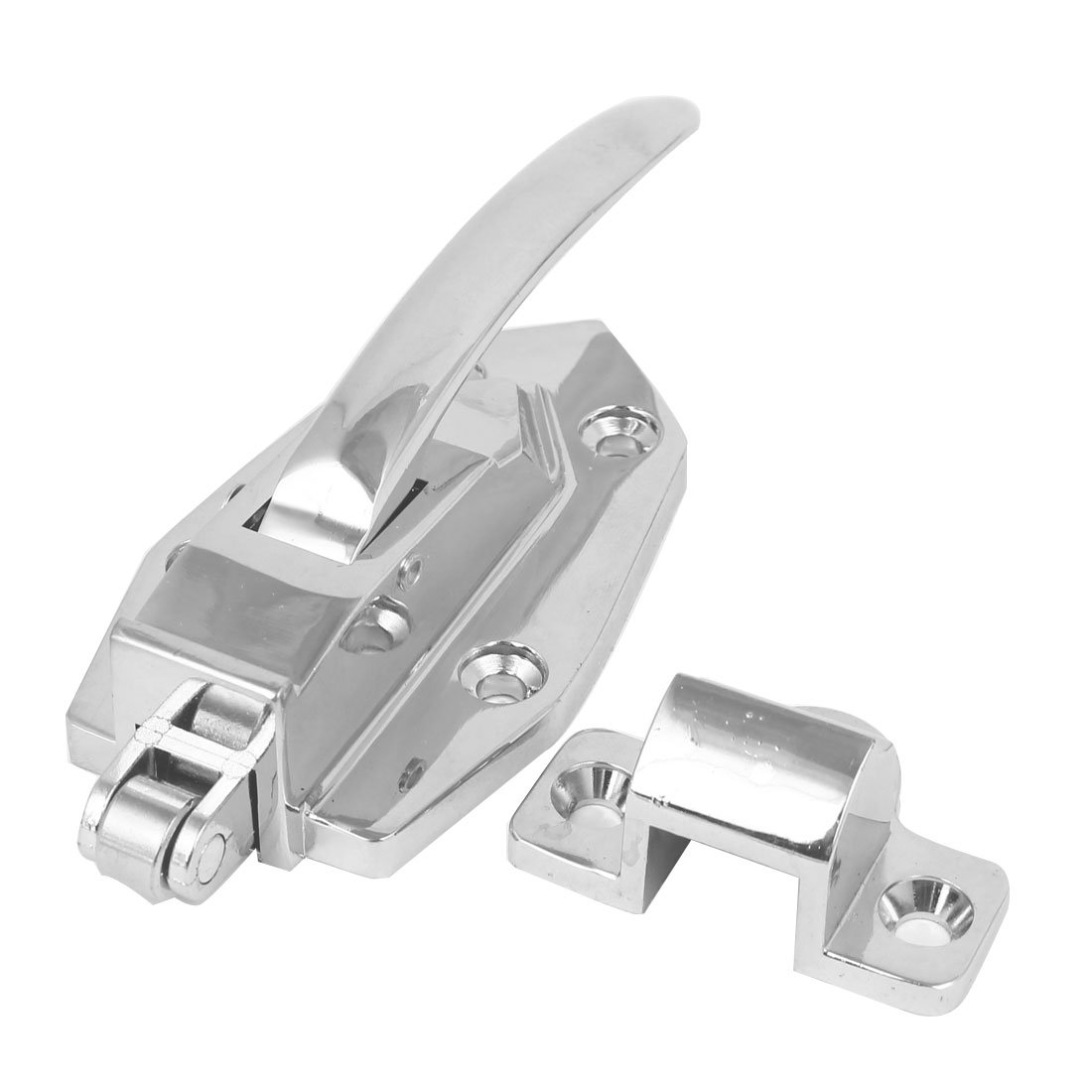SOURCINGMAP Poignée loquet métal four frigo 165mm argenté