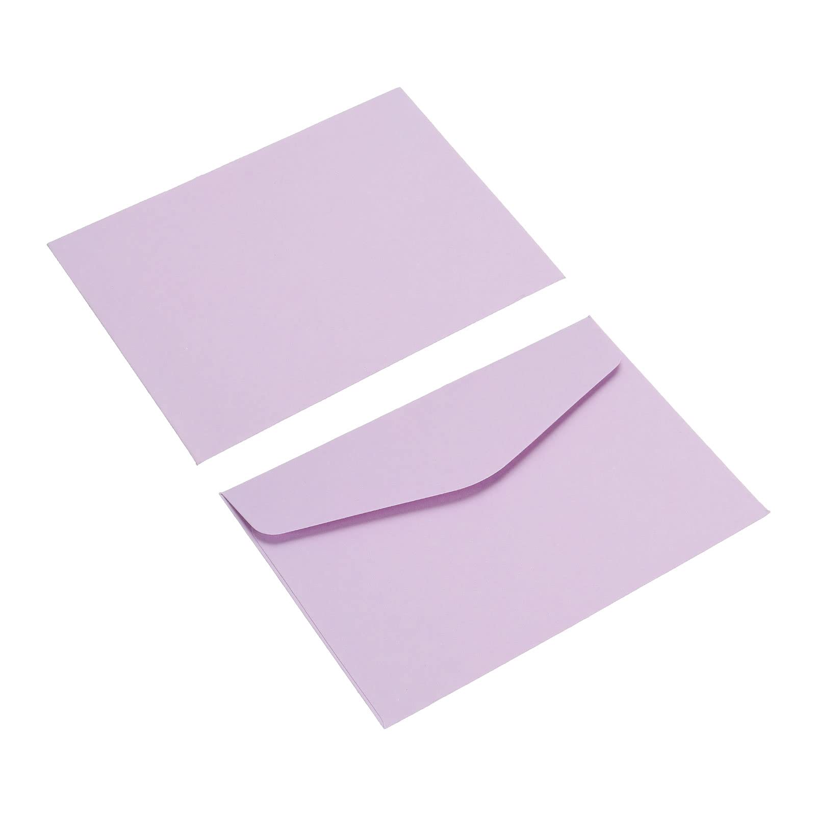 Sourcing Map 100 Mini Enveloppes papier violet clair 8,2x11,5