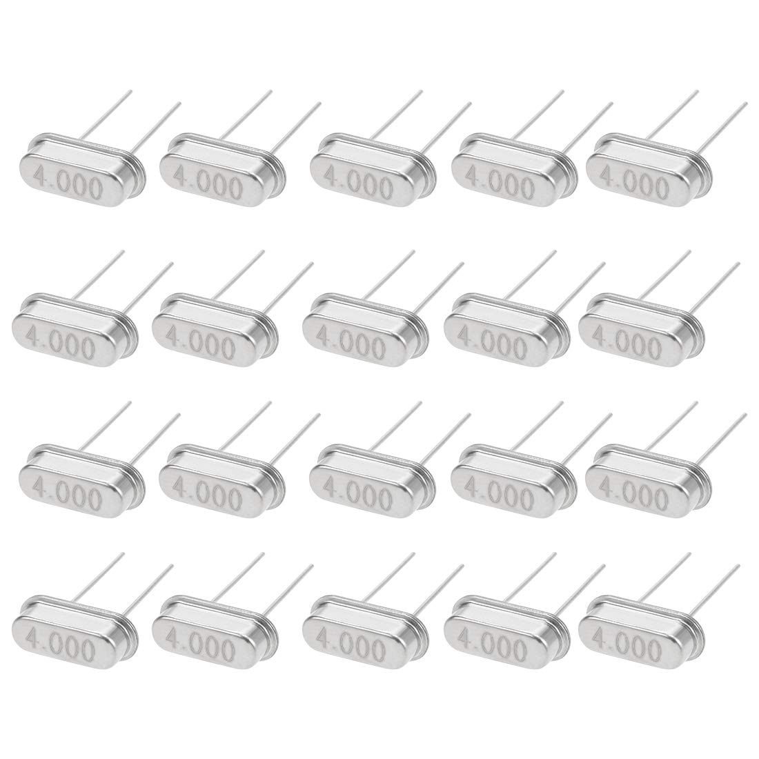 sourcing map HC-49S 4 MHz cristal oscillateur quartz DIP