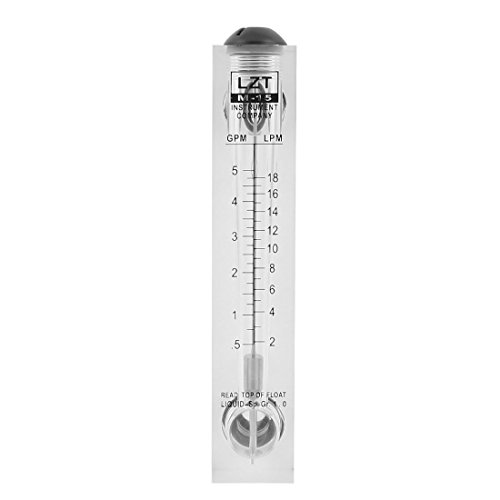sourcing map LZT M-15 débitmètre eau panneau 2-18L/min