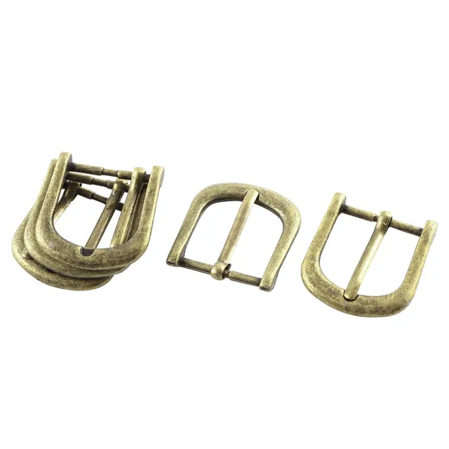 sourcingmap Boucle Ceinture Fer à Cheval Bronze 34mm Lot 5
