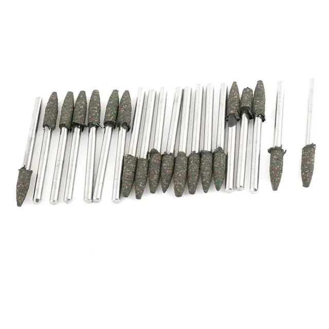 Sourcingmap Tête de meulage conique 4x15mm lot 20 abrasif métal