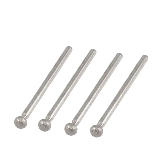 Sourcing Map 4 fraises diamant boule 5mm queue 3mm