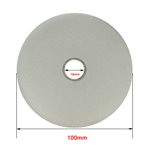 sourcingmap Industrial disque diamant plat grain 1500 100 mm