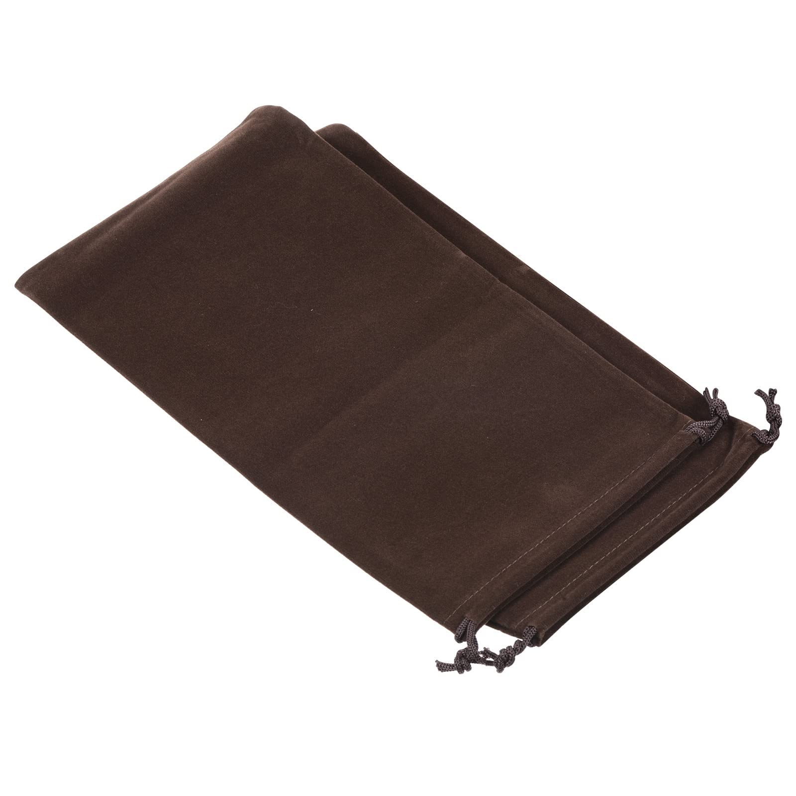 Sourcing Map Pochette Microfibre 30x15cm Marron Lot 2