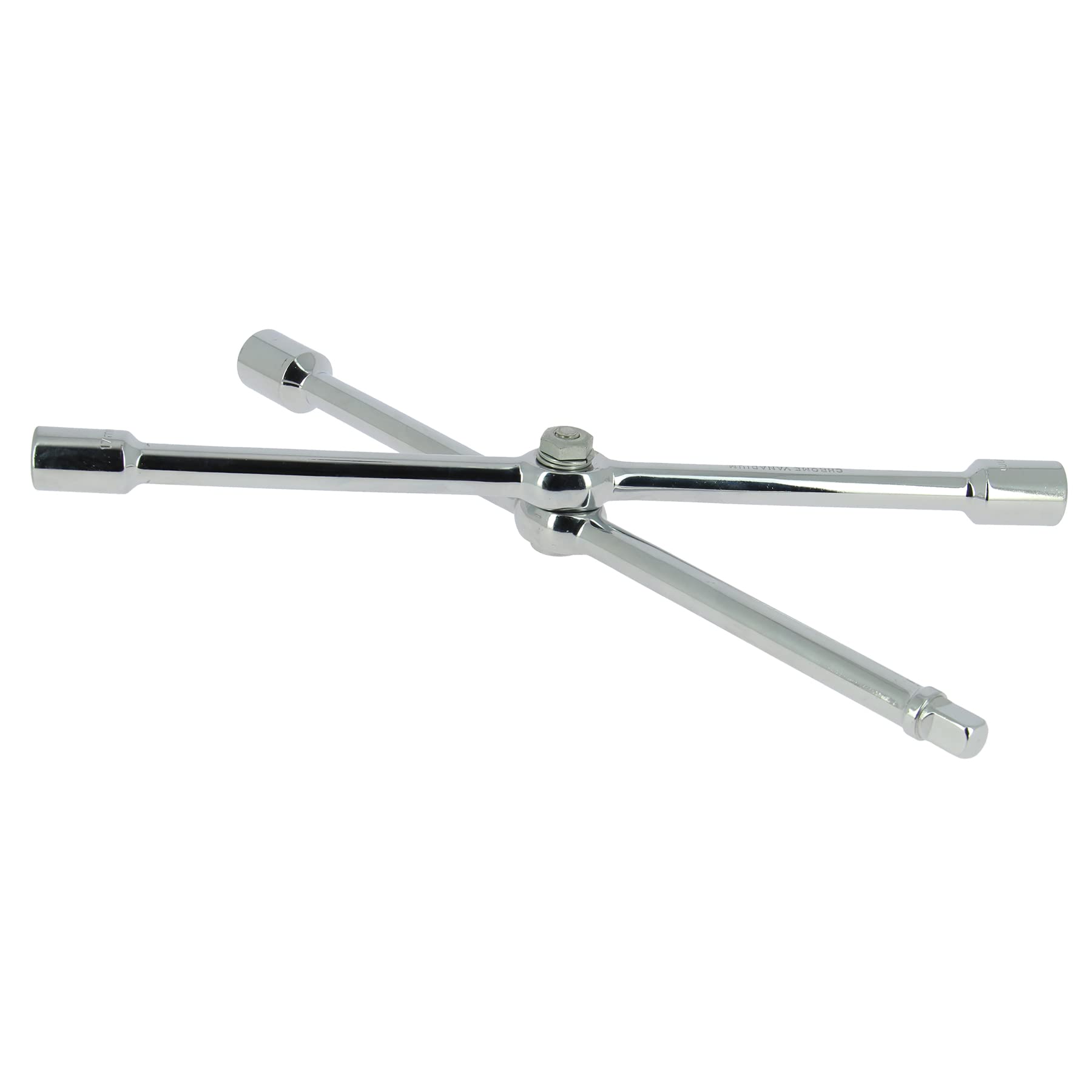 Precision Steel clé en croix pliable 17-19-21 mm