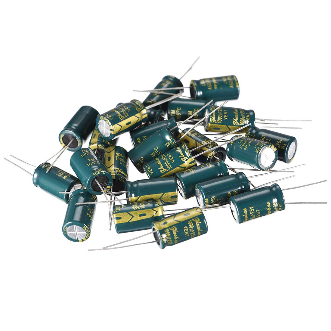 sourcing map Industrial condensateur alu 1000UF 25V lot 30