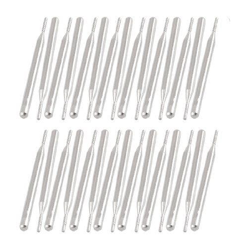 Sourcingmap Industrial pointe diamant cylindrique 1,1-3 mm x30