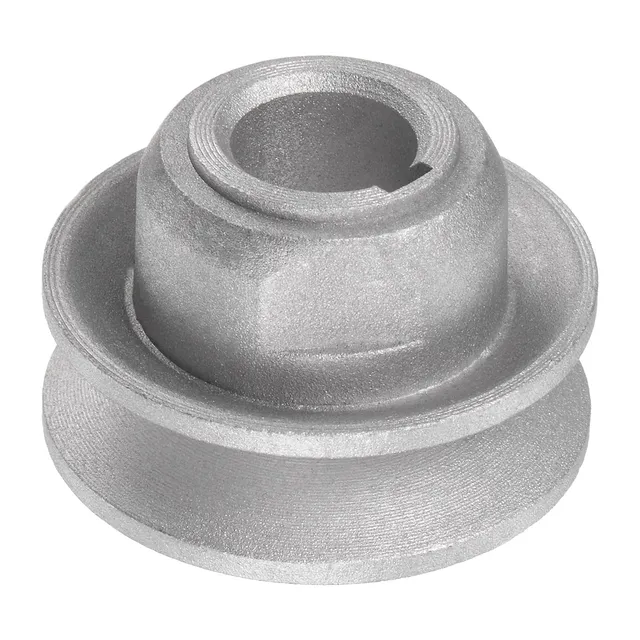 Sourcing Map Poulie moteur machine à coudre alu 45x15 mm