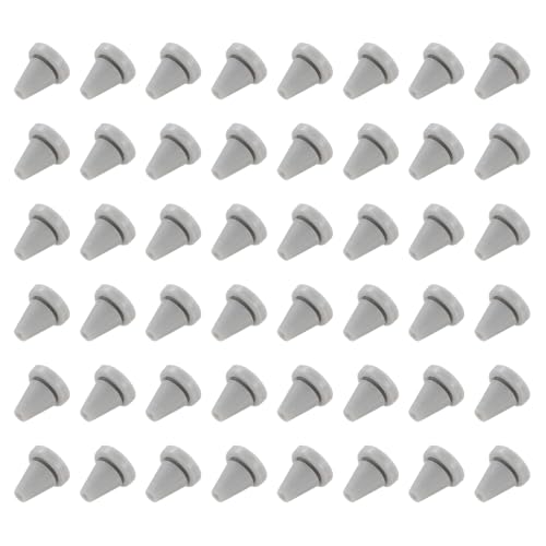 Sourcingmap Home & Garden Embout Pommeau Douche Silicone Gris Lot 100
