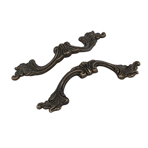 Sourcingmap Home & Garden poignée meuble vintage bronze 115mm