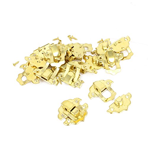 sourcingmap loquet boîte laiton 28 mm lot de 10