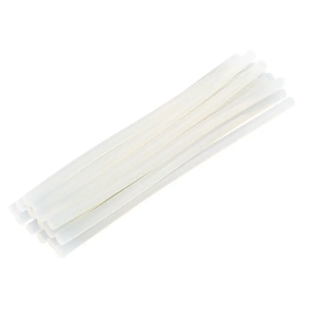 Sourcingmap Home & Garden bâton colle chaude 300x11mm transparent x15