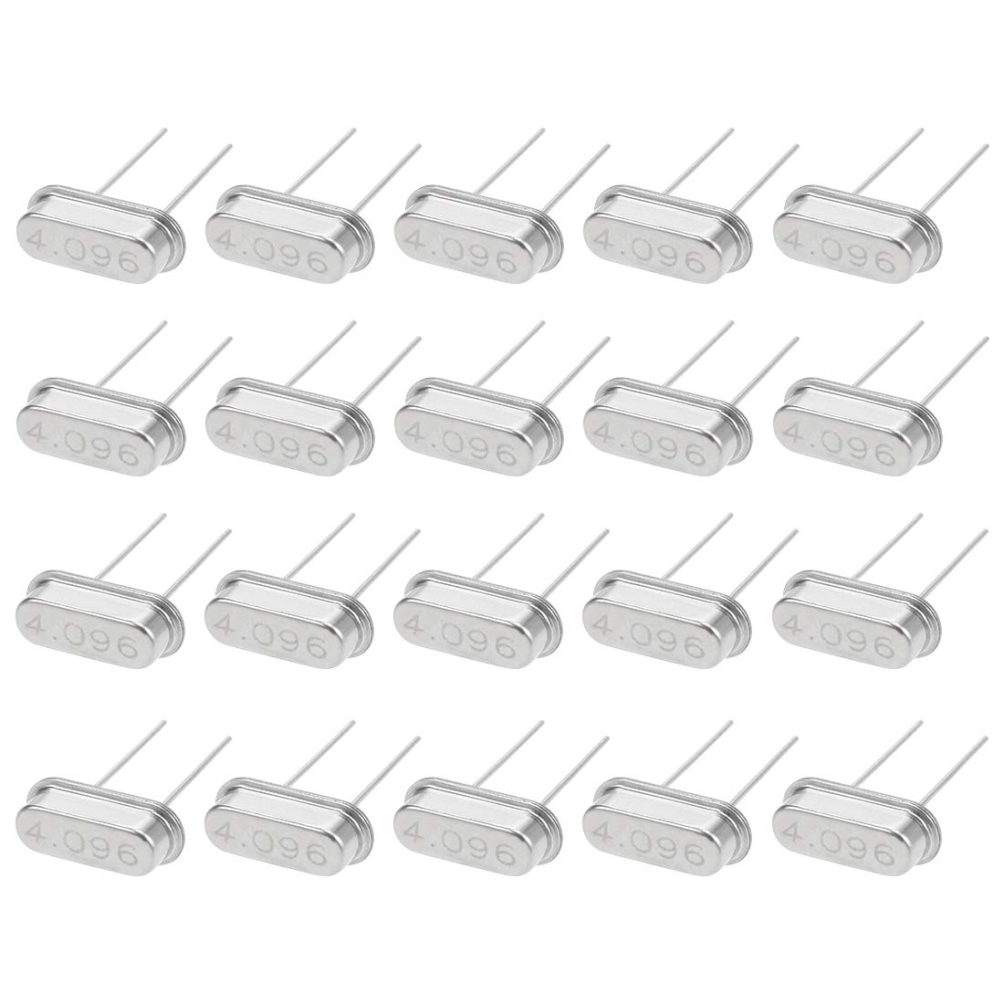 sourcing map HC-49S 4,096 MHz quartz oscillateur DIP 2 broches 20pF