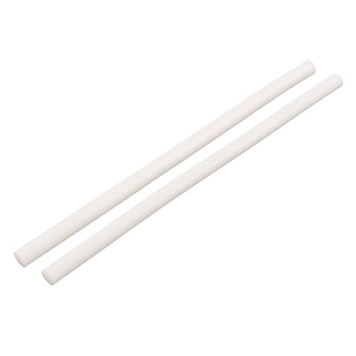 Sourcingmap Home & Garden bâton colle chaude 270x11mm blanc huître x2