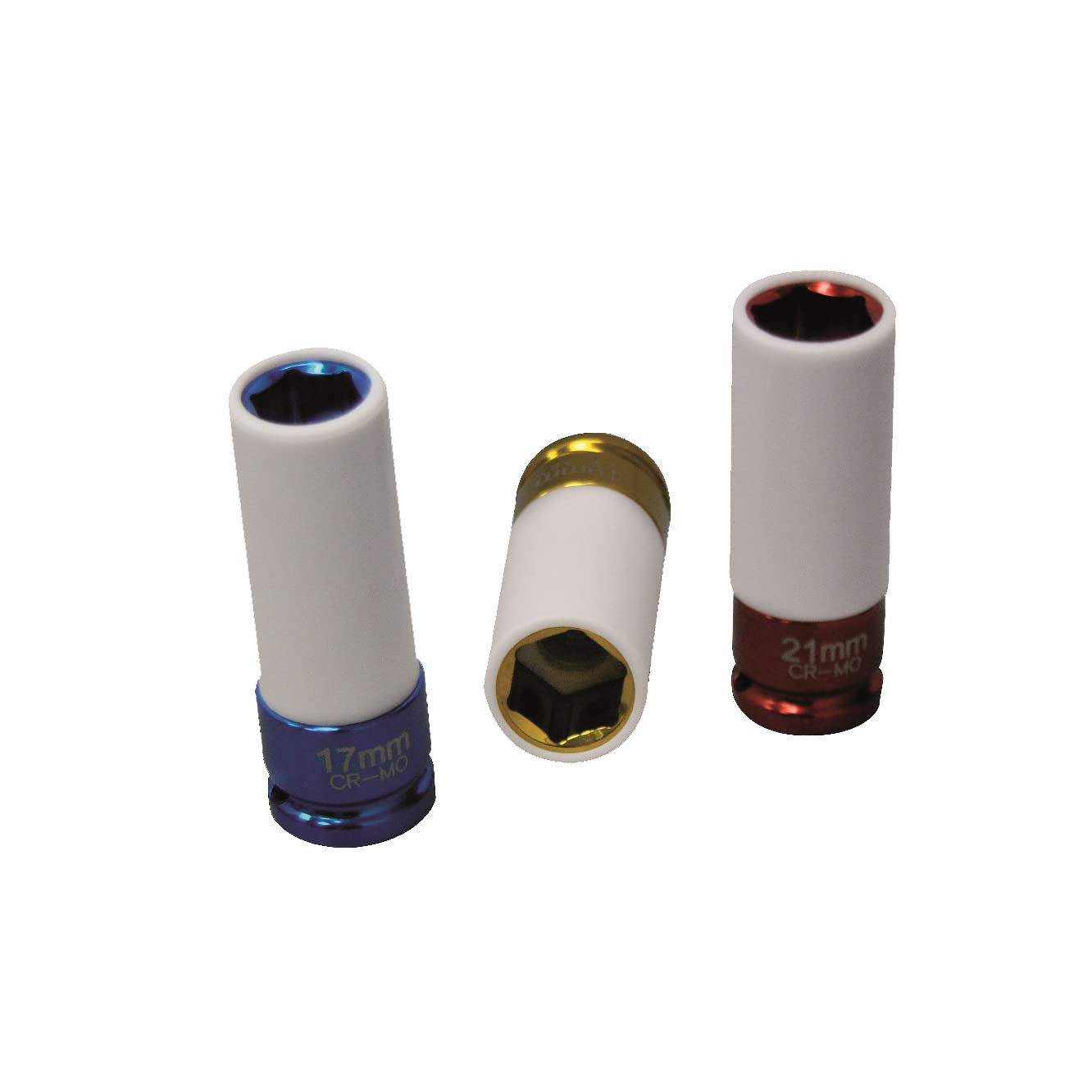 Precision Steel douilles clé à choc 1/2" 17-19-21 mm