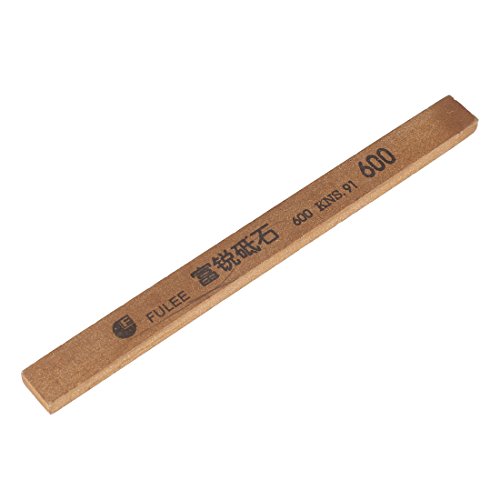 sourcingmap Pierre à Huile Abrasive grain 600 marron 150mm
