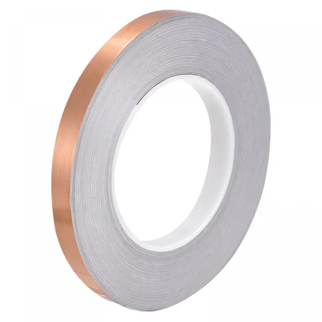 sourcing map Home & Garden ruban adhésif carrelage rose or 12mm x 50m