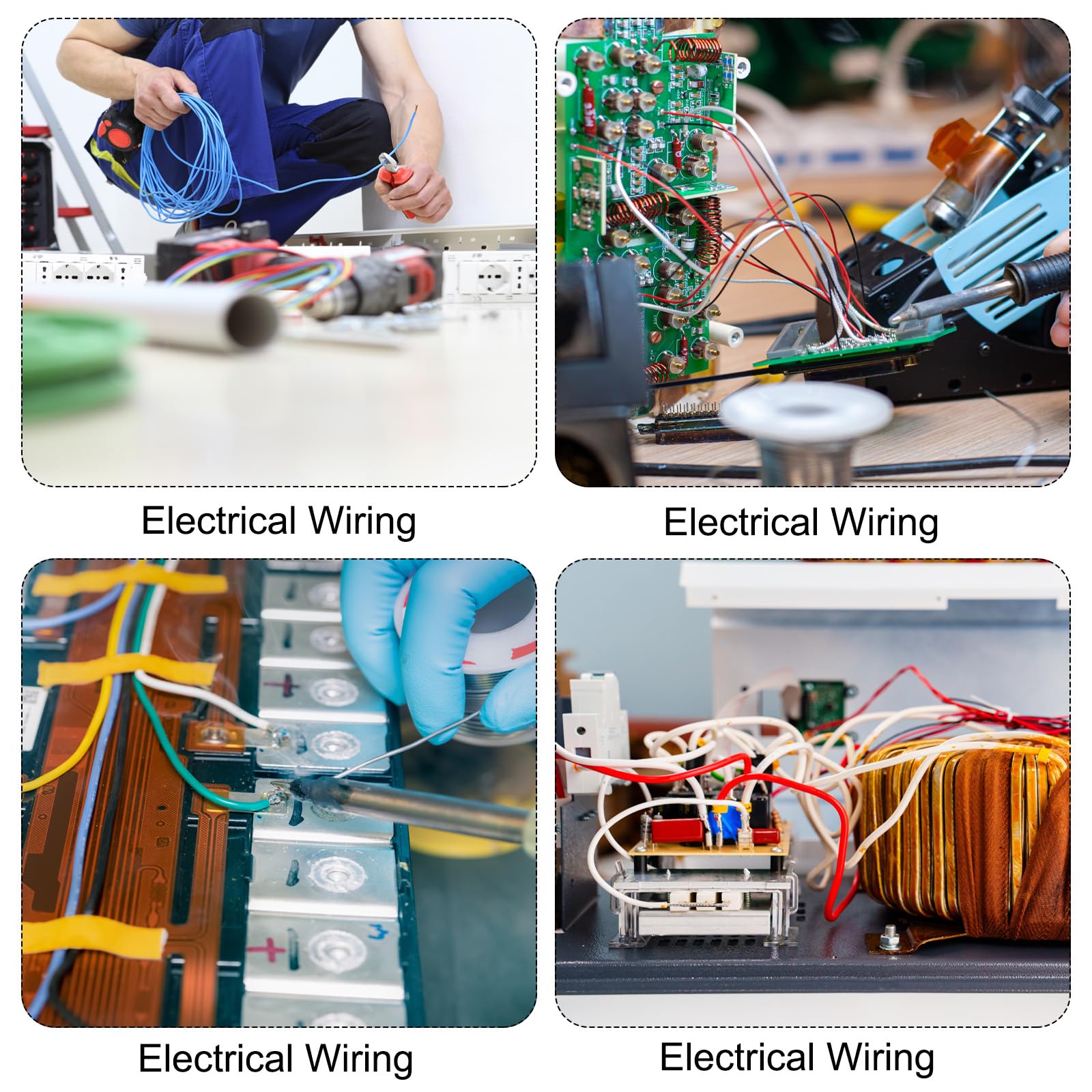 Sourcing Map Electronics fil électrique 18AWG 7,5m jaune cuivre UL1007