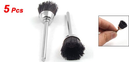 sourcingmap Brosse coupe nylon rigide 16 mm lot de 5