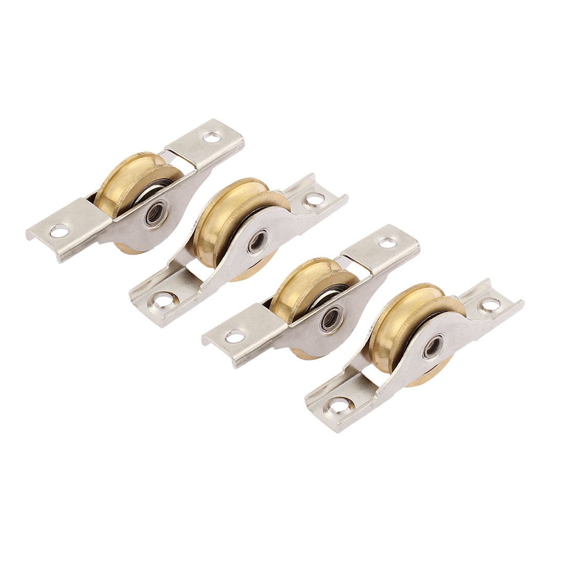 sourcingmap Industrial roulette porte coulissante 26 mm x4