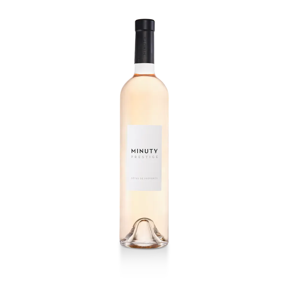 Minuty Prestige vin rosé 75 cl fruits jaunes