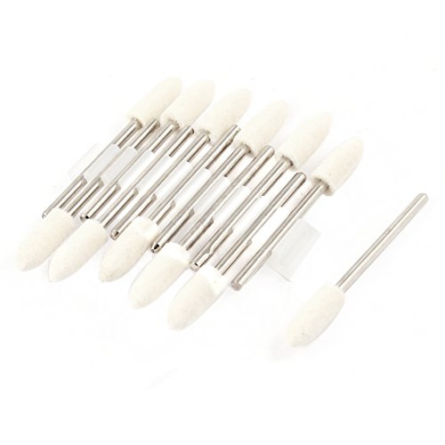 Sourcingmap Embout Feutre Polissage Tige 3mm lot 12
