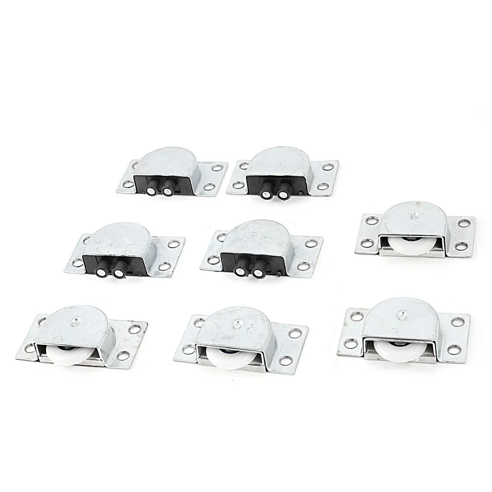 Sourcing Map Roulettes porte coulissante 23 mm 4 paires