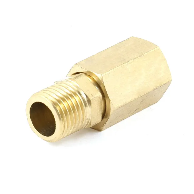 Sourcingmap Adaptateur Raccord Laiton 12 vers 13 mm