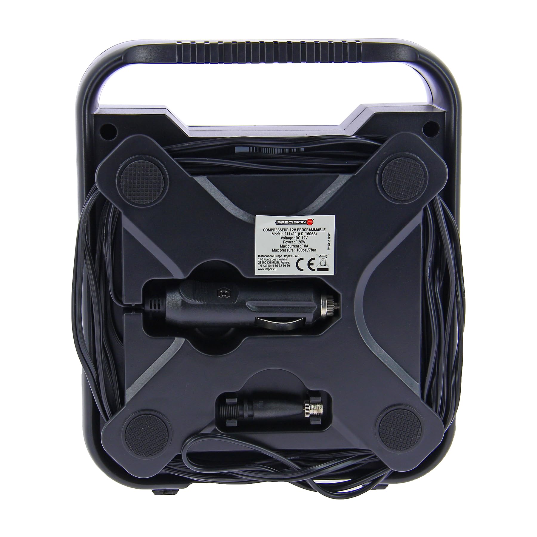 Precision Steel compresseur air programmable 12V 7 bar