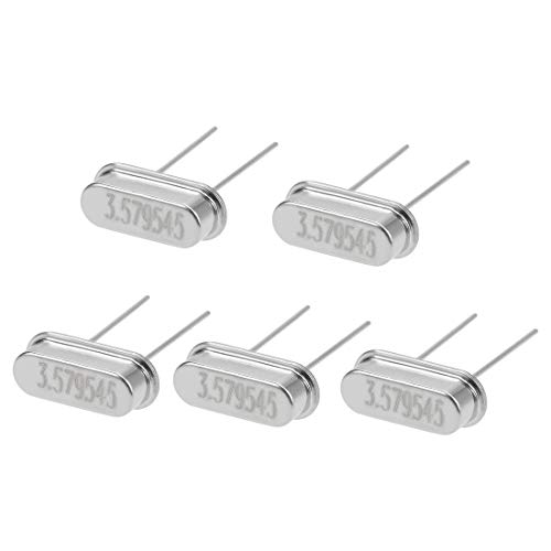sourcing map HC-49S 3,579545 MHz quartz oscillateur DIP 2 broches