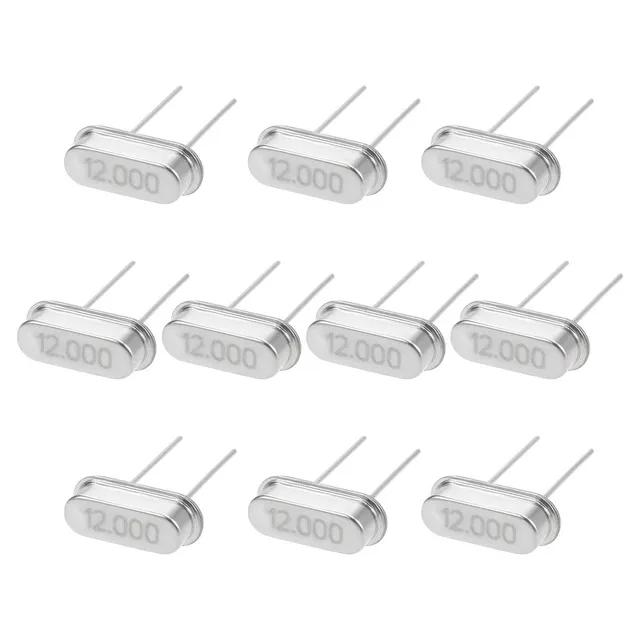 sourcing map HC-49S 12 MHz cristal oscillateur quartz DIP