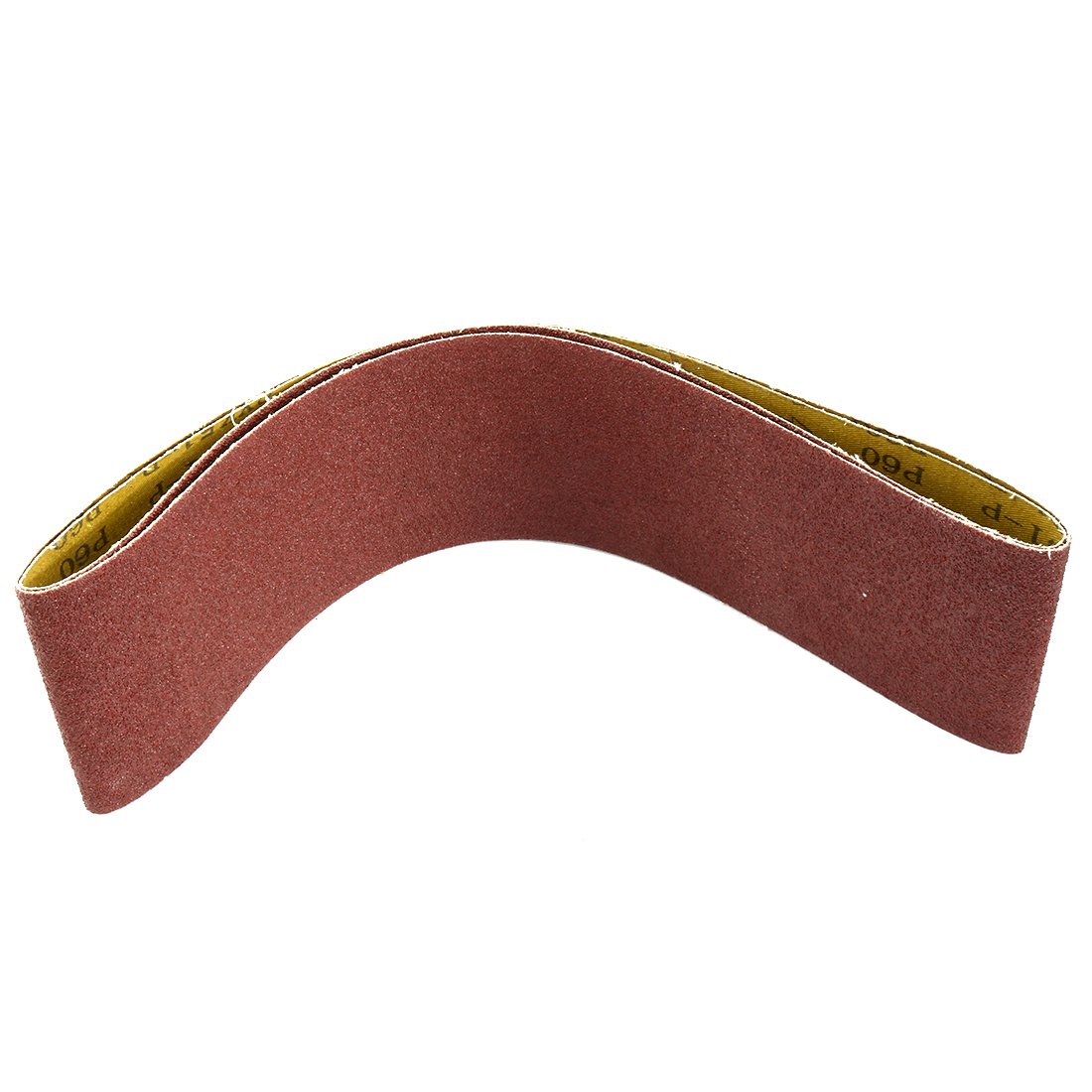 sourcing map bandes abrasives 4x36 grain 120 oxyde 2pcs