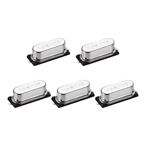 sourcing map 49SMD oscillateur quartz 8MHz 5 pièces CMS