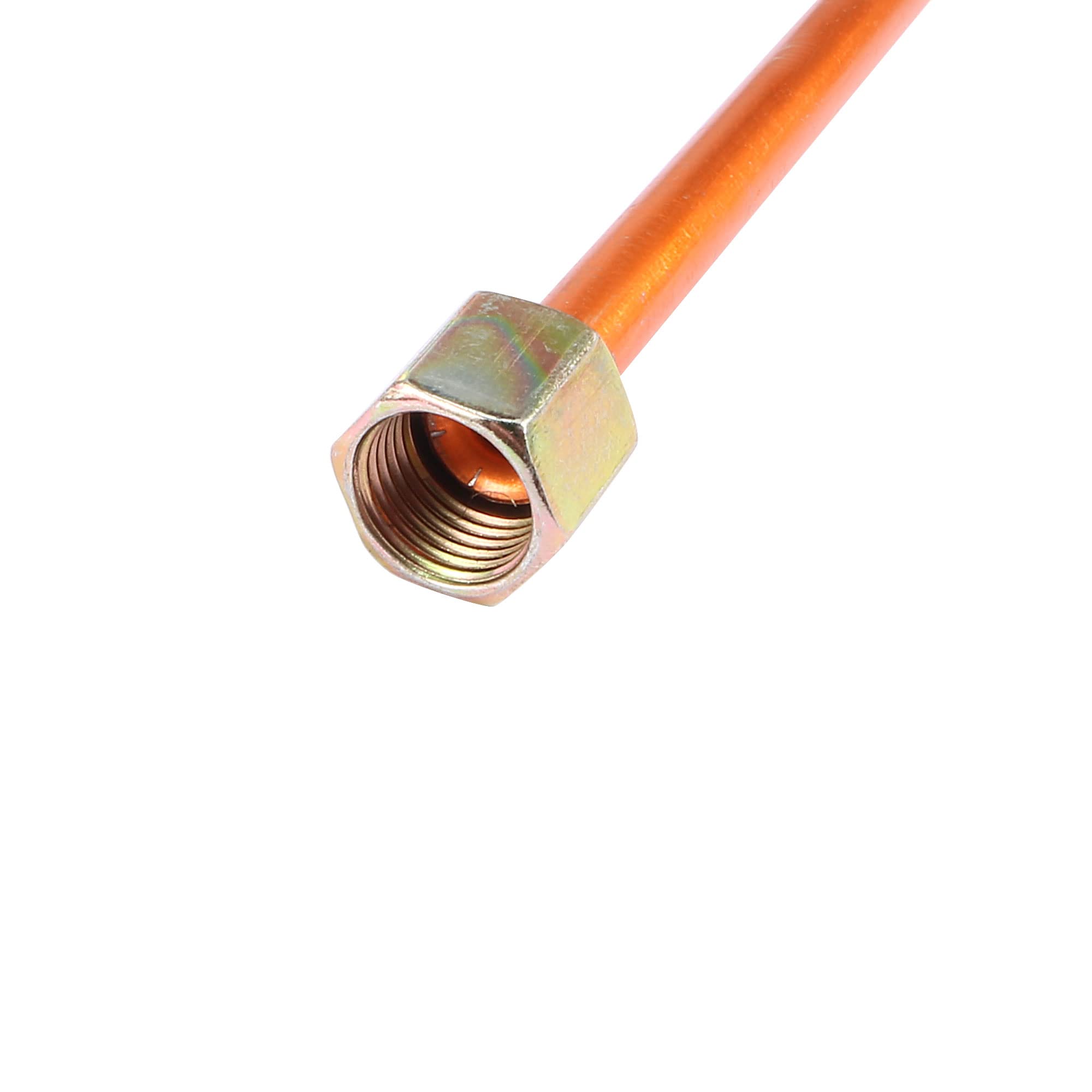 Sourcing Map tube compresseur air cuivre M10 200mm