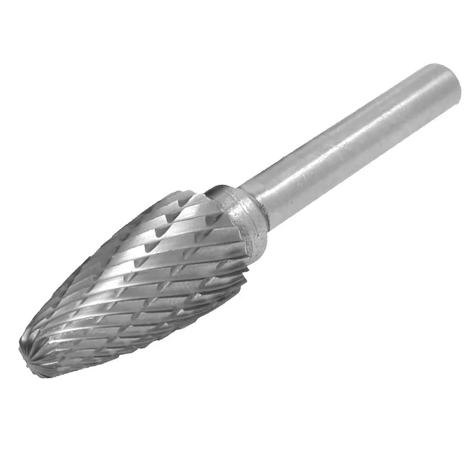 Sourcingmap Fraise Carbure Tungstène Arbre 12x25mm Tige 6mm