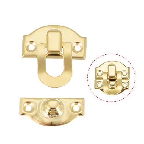 Sourcingmap loquet boîte doré 21 mm lot 20