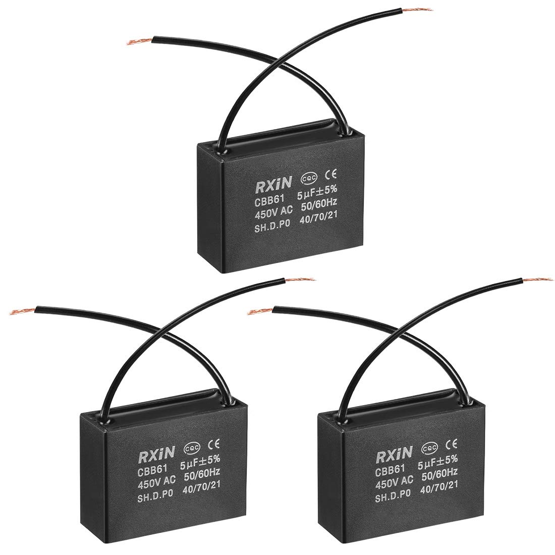 Sourcing Map CBB61 condensateur film 0,8µF 450V lot de 10