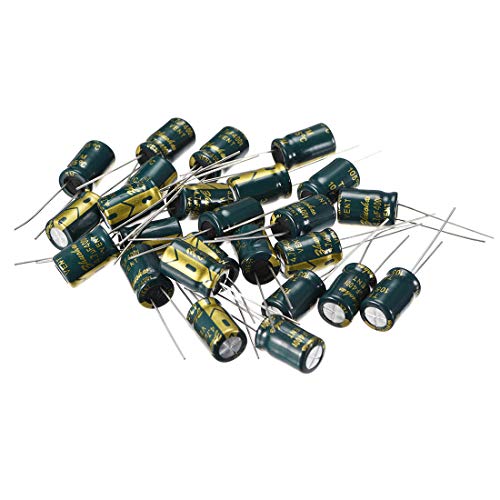 Sourcing Map Industrial condensateur 4.7uF 400V 8x12 mm lot 25