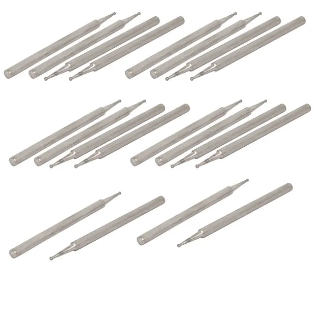 sourcingmap Industrial fraise diamant boule 0,5 mm lot 20