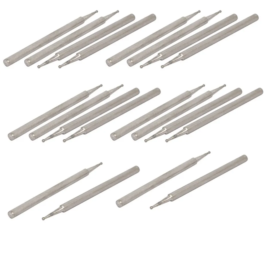 sourcingmap Industrial fraise diamant boule 0,5 mm lot 20
